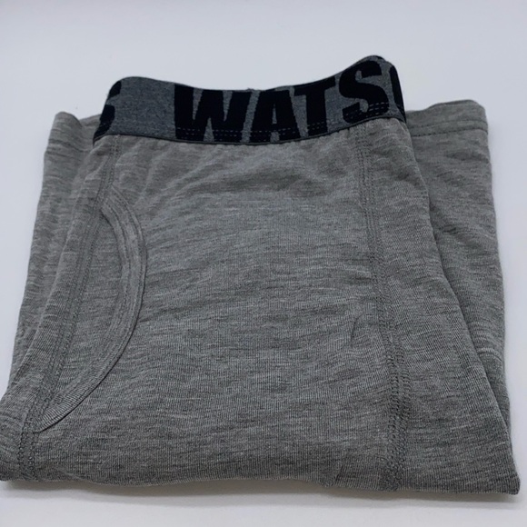Watson’s Men’s Boxer Briefs Size XL Solid Grey New - Picture 9 of 9